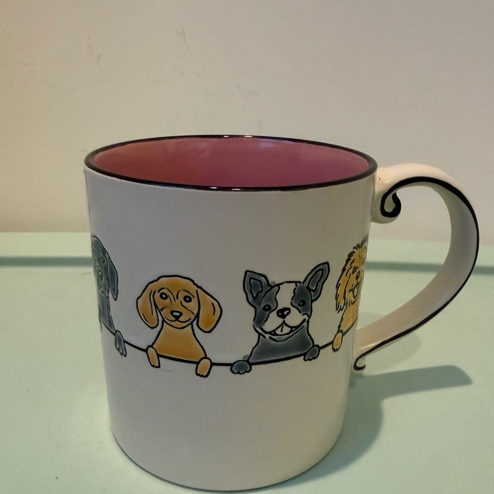 Absolutely Adorable Front/Back Dog Mug - NWT